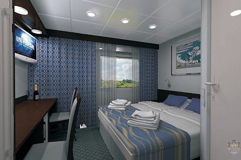 MS Konstantin Fedin deluxe cabin