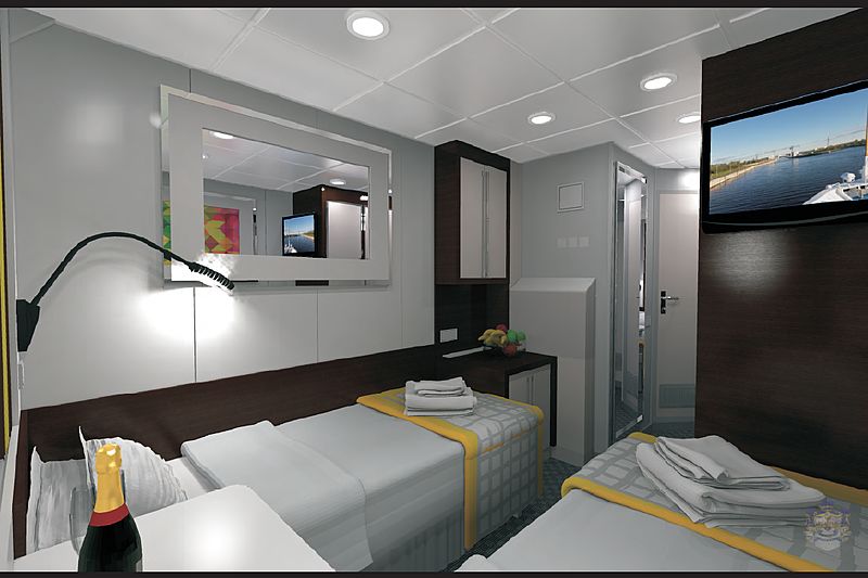 MS Konstantin Fedin twin cabin