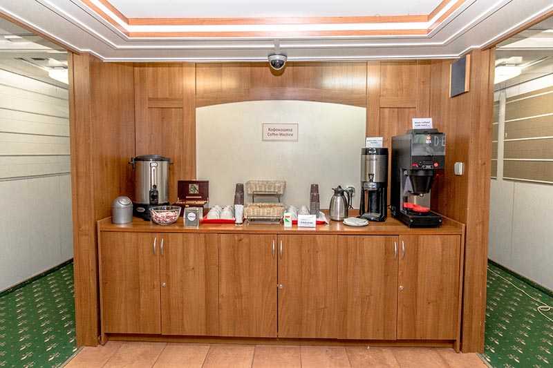 MS Nikolay Chernyshevsky sauna snack corner