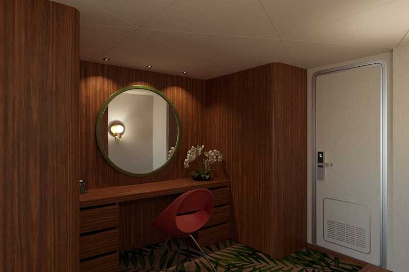 MS Mustai Karim suite cabin bathroom