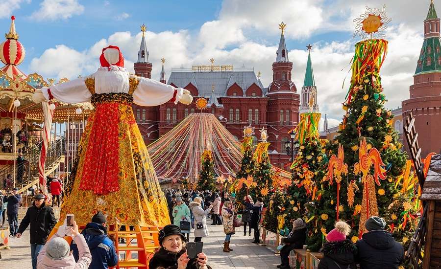 Maslenitsa in Moscow
