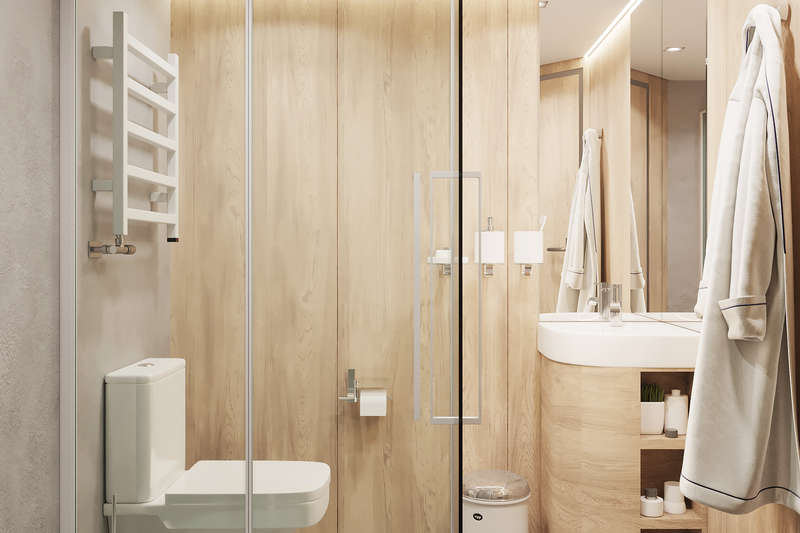 Bathroom on MS Korotkov