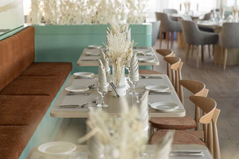 Volga restaurant on MS Konstantin Korotkov