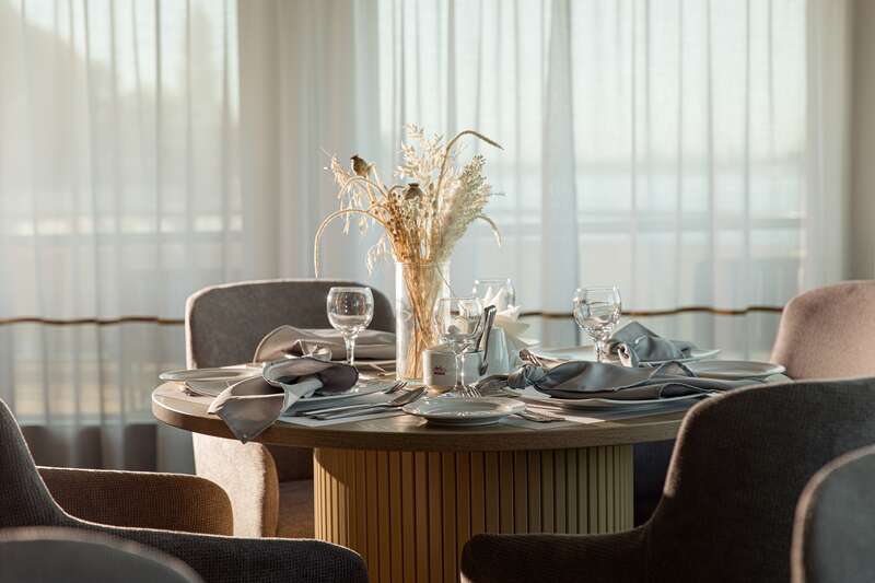 Volga restaurant on MS Konstantin Korotkov
