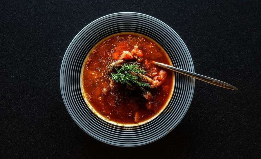 Borsch - Russian cuisine