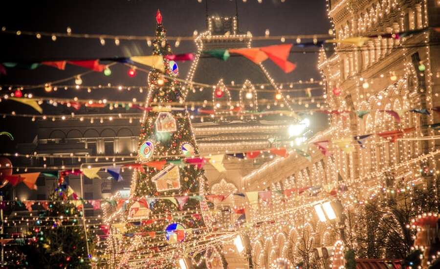Christmas Market on Red Square