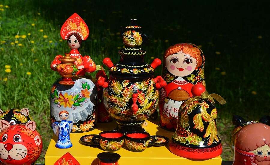 Russian Souvenirs samovar