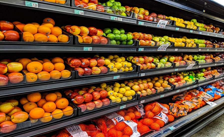 Foods and drinks - supermarket