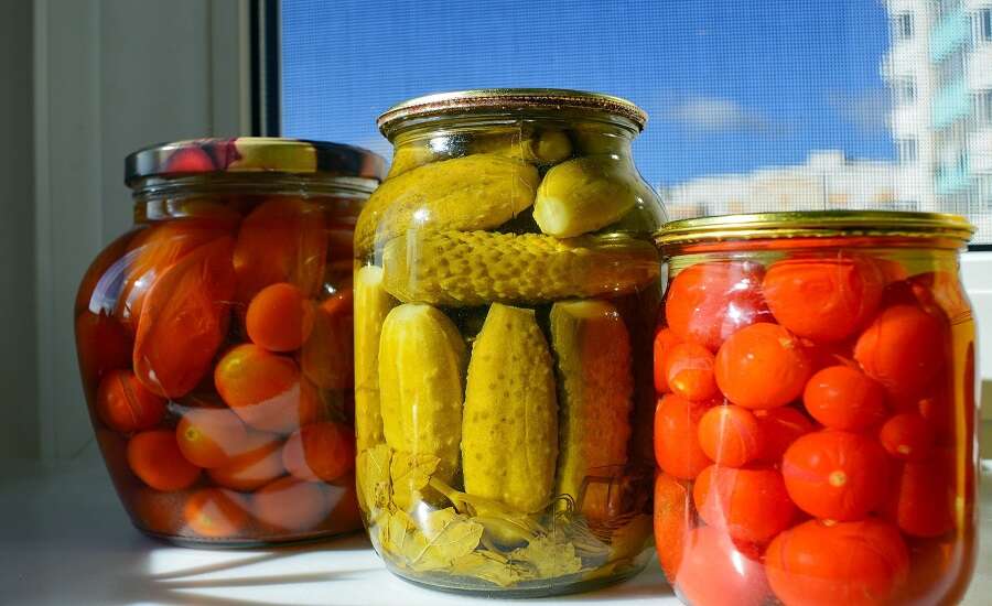 Russian delicacies - Dacha delights - cucumbers