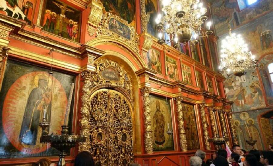 Archangel Cathedral paintings
