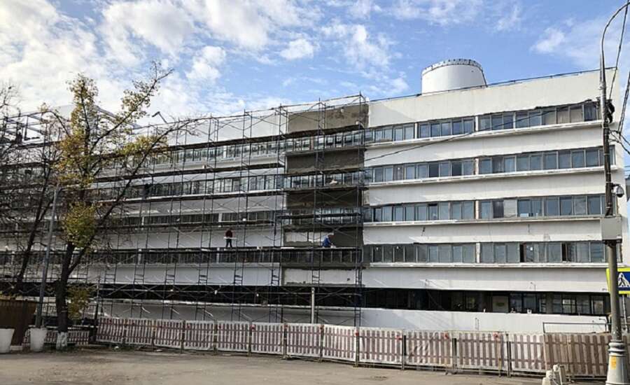 The Best Constructivist Buildings in Moscow - Narkomfin House: 