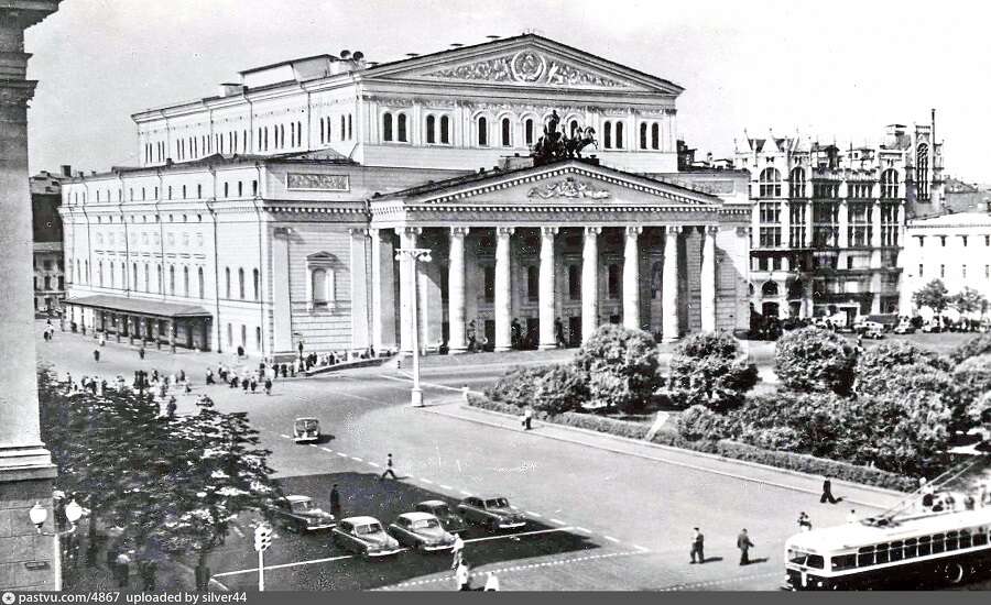 The Bolshoi Theatre in USSR