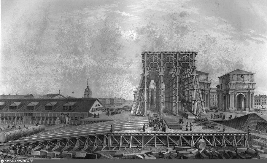 The Construction of St. Isaac's Cathedral