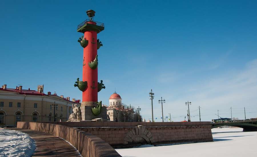 Rostral Columns, St. Petersburg
