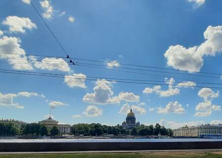 The Palace Square, St Petersburg, Russia