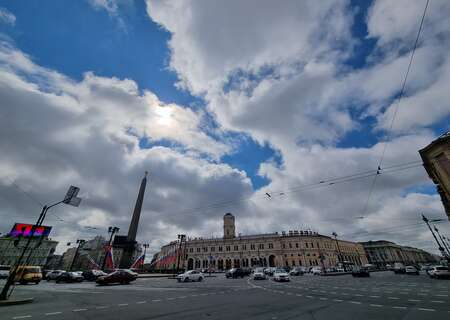 Vosstaniya Sq, Saint Petersburg, Russia