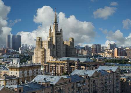Stalin Skyscrapers, Moscow, Russia