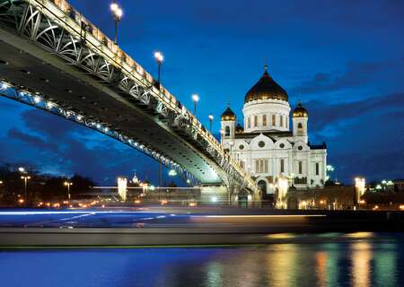 Cathedral of Christ the Saviour, Moscow, Russia