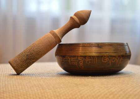 Singing bowl, Ulan Ude, Russia