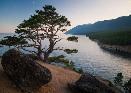 Olkhon island, Baikal lake, Russia