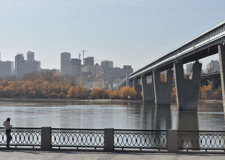 Novosibirsk city view, Russia