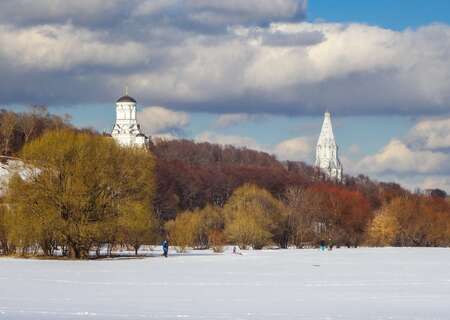 Kolomenskoe view, Moscow, Russia