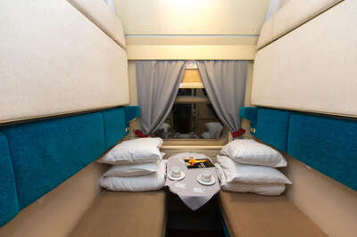 2nd class in a Russian train
