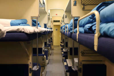 3rd class in a Russian train