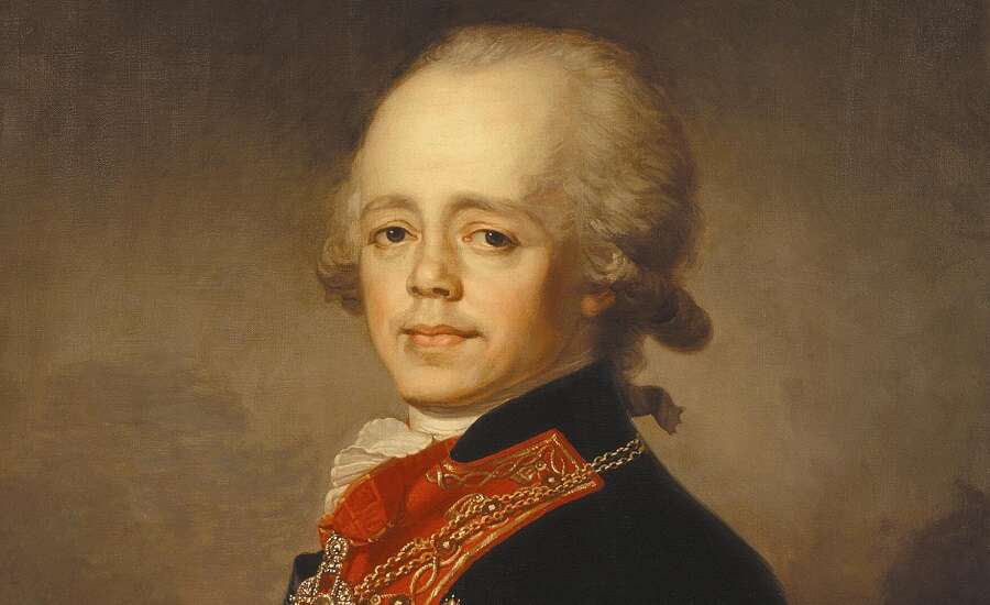Portrait of Emperor Paul I
