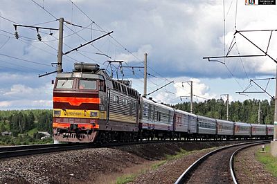 Pomorie train from Moscow to Arkhangelsk