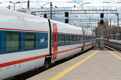 Strizh train from Moscow to Nizhny Novgorod