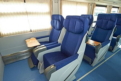 Strizh train 1st class carriage