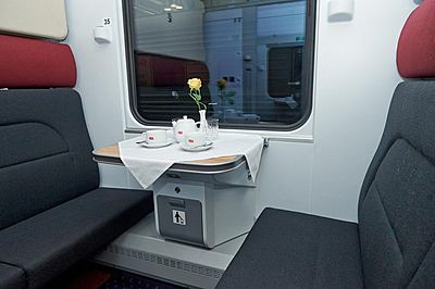 2nd class cabin Moscow - Prague train